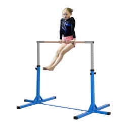 Adjustable Kids Gymnastics Bar Horizontal Training Steel