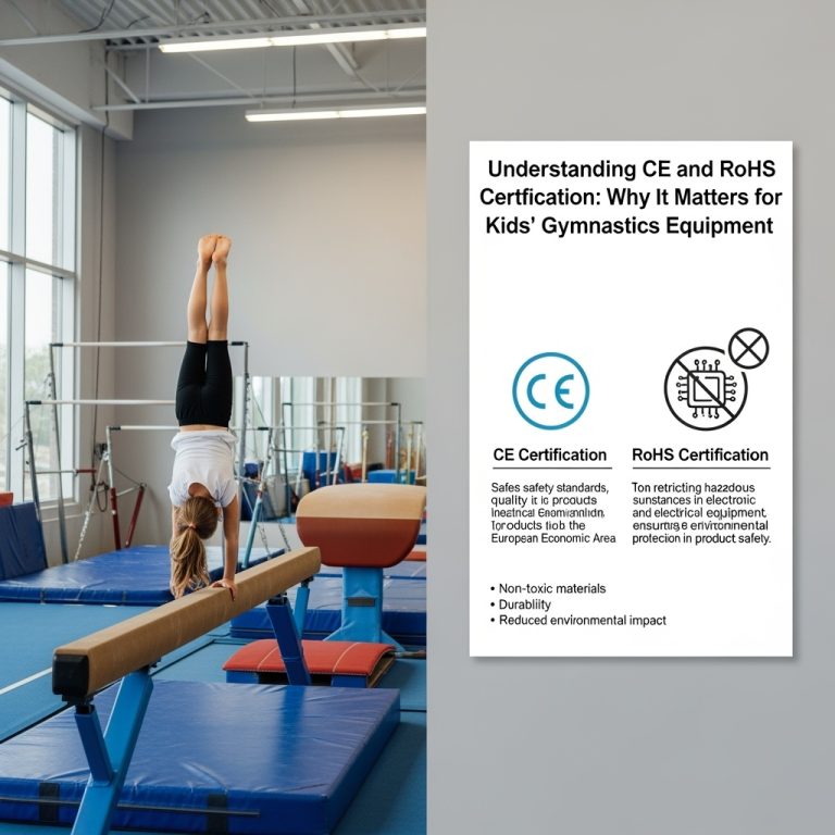 Understanding CE and RoHS Certification: Why It Matters for Kids’ Gymnastics Equipment